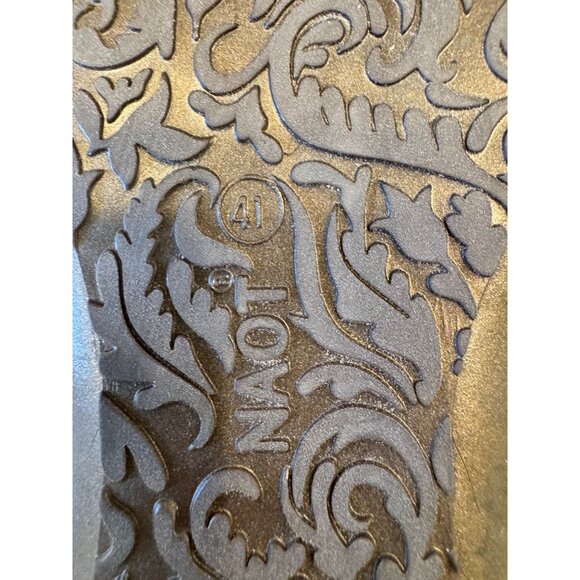 Naot Dorith Elegant Flat Sandal Size 41 Women's US 10 NWOB Radiant Gold - Picture 6 of 8